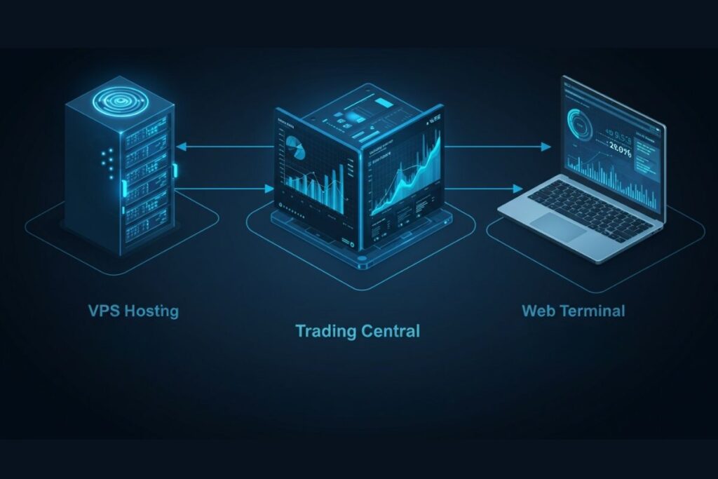 Exness VPS Trading Central Web Terminal